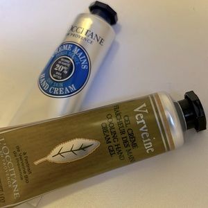 2/$16 L’OCCITANE En Provence, Hand Cream & Verveine Cooling Hand Gel set.